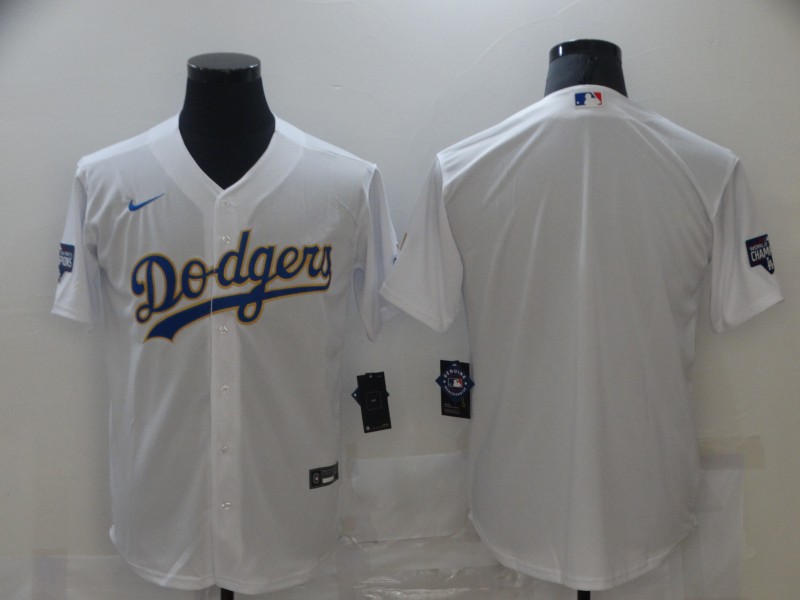 Men Los Angeles Dodgers Blank White Game 2021 Nike MLB Jerseys->chicago white sox->MLB Jersey